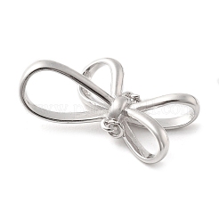 925 breloque connecteur en forme de nœud papillon en argent sterling&nbsp;STER-S013-01P