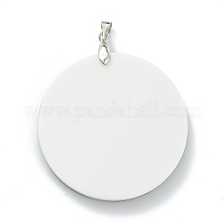 Natürliche Abalone Muschel / Paua Muschel Anhänger&nbsp;SSHEL-L019-03P