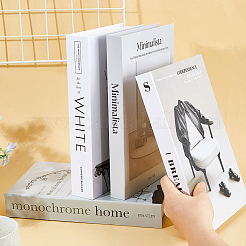 4 pièce de 4 styles de faux livre en papier&nbsp;HOUS-DC0001-01
