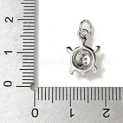 Adornos de latón micropavé de circonia cúbica&nbsp;KK-I276-37P