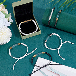 6 stücke 6 arten transparent glas fläschchen link armbänder&nbsp;BJEW-PH01888
