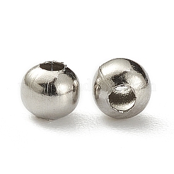 Perles rondes à couture en acier inoxydable 304 anti-ternissement&nbsp;A-STAS-R032-3mm