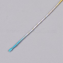 Cordon rond en nylon teinté de 50 m pour nœud chinois&nbsp;WCOR-WH20002-01C