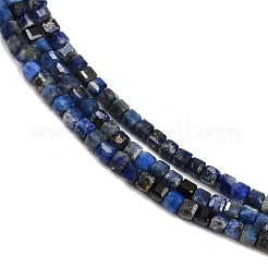Natürlicher Lapislazuli Perlenstränge&nbsp;G-RM241221-K25