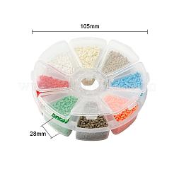 8000 Stück handgefertigte Streusel aus Polymerclay in 8 Farben&nbsp;CLAY-YW0001-13C
