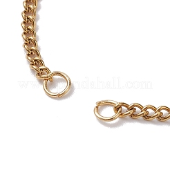 Realizzazione di braccialetti a catena in acciaio inossidabile 304&nbsp;AJEW-JB01210-01