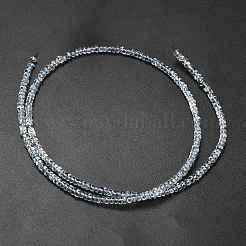 Natürliche Aquamarin Perlen Stränge&nbsp;G-Z114-A02