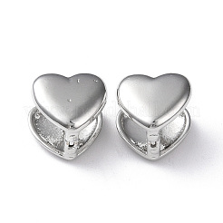 Orecchini a cerchio da donna in ottone con placcatura a cremagliera&nbsp;EJEW-M215-04P