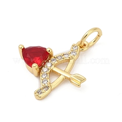 Pendenti in ottone con zirconi cubici&nbsp;KK-U062-61G