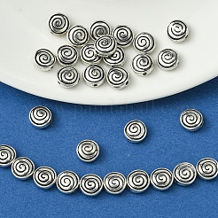 30 Stück Legierungsperlen im tibetischen Stil&nbsp;TIBEB-FS0001-12