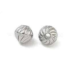 304 Edelstahlperlen&nbsp;STAS-D204-21P
