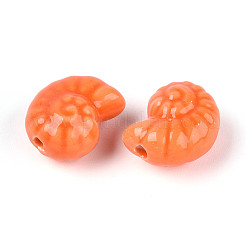Perline di porcellana smaltata&nbsp;PORC-I028-02E-01