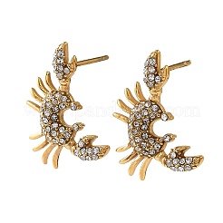 Strass-Ohrstecker aus Edelstahl 304 für Damen&nbsp;SA-CBA183D-10G