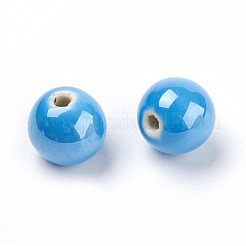 Perline porcellana fatto a mano&nbsp;X-PORC-D001-14mm-M