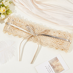 1 Stück Kunstleder-Spitzen-Blumen-Wickelgürtel für Damen&nbsp;AJEW-CL0002-88A