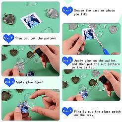 Kits de fabrication de pendentif bricolage&nbsp;DIY-SZ0004-50