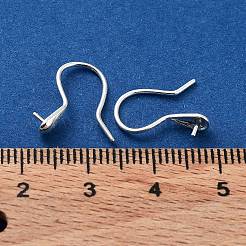 Tropfenohrringhaken aus Sterlingsilber&nbsp;STER-H109-01