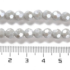 Undurchlässige Glasperlenstränge galvanisieren&nbsp;EGLA-A035-P6mm-A22