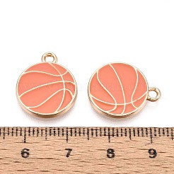 Crémaillère placage pendentifs en émail d'alliage&nbsp;PALLOY-T091-19G