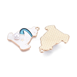 Pendentifs d'émail en alliage&nbsp;ENAM-T020-95B
