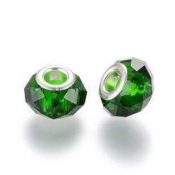 Abalorios europeos cristal hechos a mano&nbsp;X-GPDL25Y-71