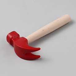 Marteau en bois et en plastique&nbsp;TOOL-WH0136-229
