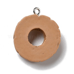 Undurchsichtige Harzanhänger&nbsp;RESI-D055-061P