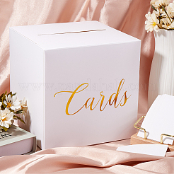 1 Set quadratische bedruckte Kartons für Hochzeitskarten&nbsp;CBOX-SP0001-01B