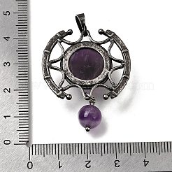 Natürlichen Amethyst Edelsteinanhänger&nbsp;GG-CBA7610-03AS-09