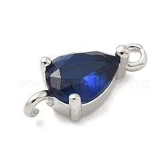 Ciondoli connettore in ottone con pavé di zirconi cubici&nbsp;KK-Z120-31P-04