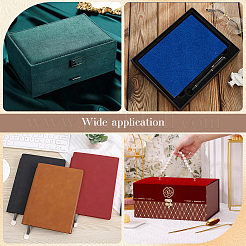Copertine di libri in finta pelle scamosciata&nbsp;DIY-WH20032-18A-60