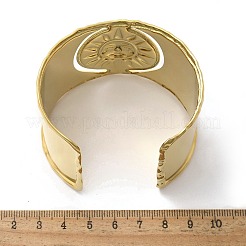 Manschettenarmreifen aus 304 Edelstahl&nbsp;BJEW-C095-02G