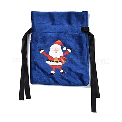 Samtverpackungsbeutel zum Thema Weihnachten&nbsp;ABAG-G013-01B