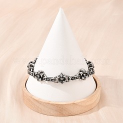Gliederkettenarmbänder aus 304 Edelstahl&nbsp;BJEW-D379-01AS