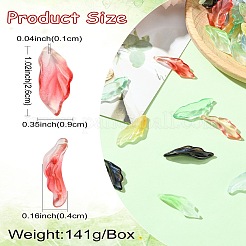 100pcs transparente Glasanhänger&nbsp;GLAA-CJ0002-63