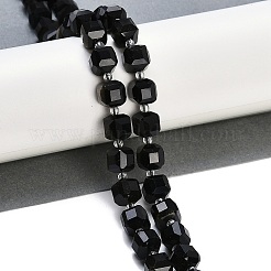 Natürliche goldenen Glanz Obsidian Perlen Stränge&nbsp;G-B125-O03-01