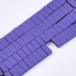 Liens multibrins en hématite synthétique non magnétique peints à la bombe&nbsp;G-T124-30