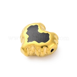 Emailleperlen aus 304 Edelstahl&nbsp;STAS-B085-06G-05