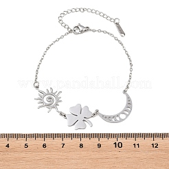 Bracelets à maillons en acier inoxydable 304&nbsp;SA-CBA7739-03P