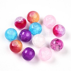 Peinture cuite imitation perles de verre jade&nbsp;X1-DGLA-S115-8mm-MY