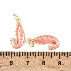 Colgantes de esmalte de latón&nbsp;LS-KK-I376-02G-02