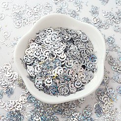 Schmuckzubehör Kunststoff Paillette / Pailletten Perlen&nbsp;PVC-E001-13-LS02