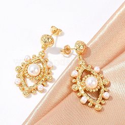 Orecchini in ottone&nbsp;KK-U058-63B-G