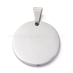 Pendentifs en acier inoxydable 304&nbsp;STAS-Z027-01A-P
