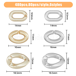 480 Stück 6 Stile&nbsp;CCB-HY0001-06