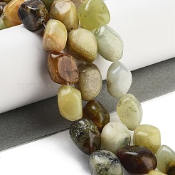 Natur Xiuyan Jade Perlen Stränge&nbsp;G-Z061-A04-01