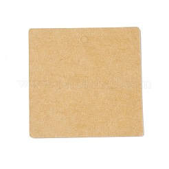 100 etichetta regalo in carta kraft bianca&nbsp;CDIS-B001-11