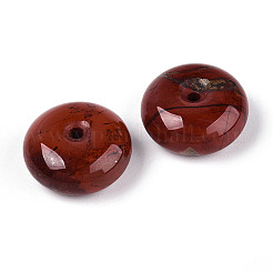 Pendentifs de jaspe rouge naturel&nbsp;G-N353-05A-13