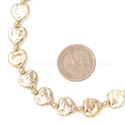 Collane di perline a forma di cuore in plastica ccb&nbsp;NJEW-JN05841-02