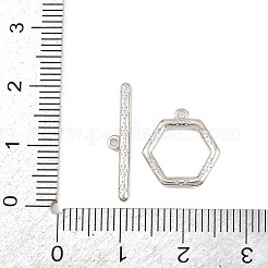 Sechseckige Knebelverschlüsse aus Messing&nbsp;KK-G548-40P